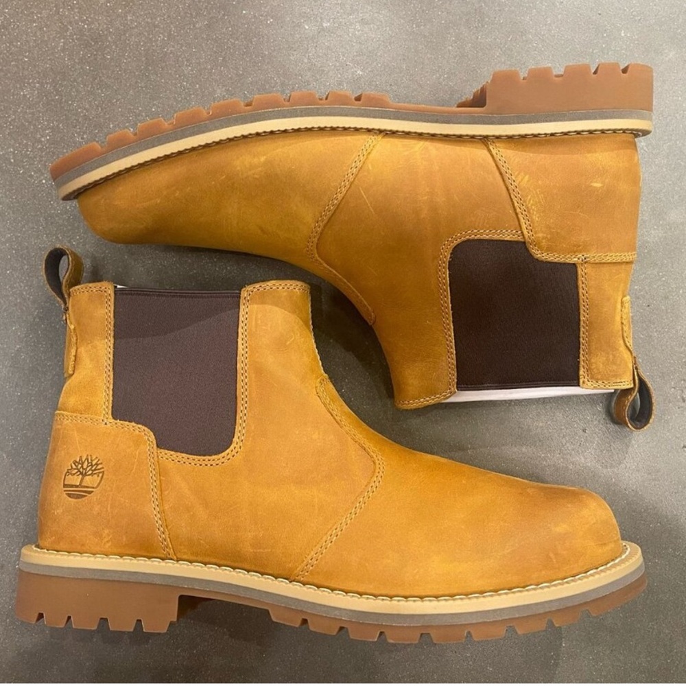 Timberland Men's Tan Chelsea Boots